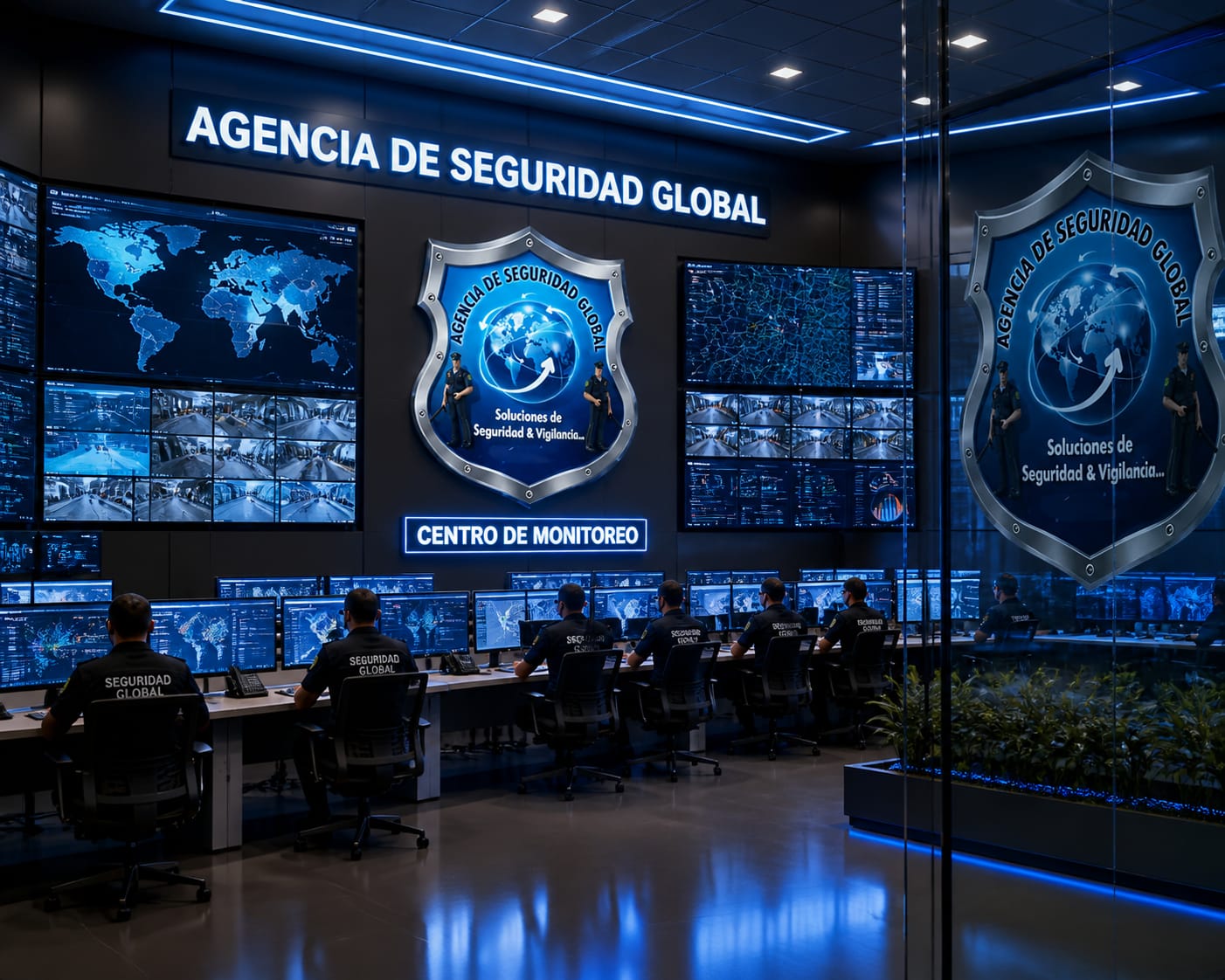 Centro de monitoreo de seguridad